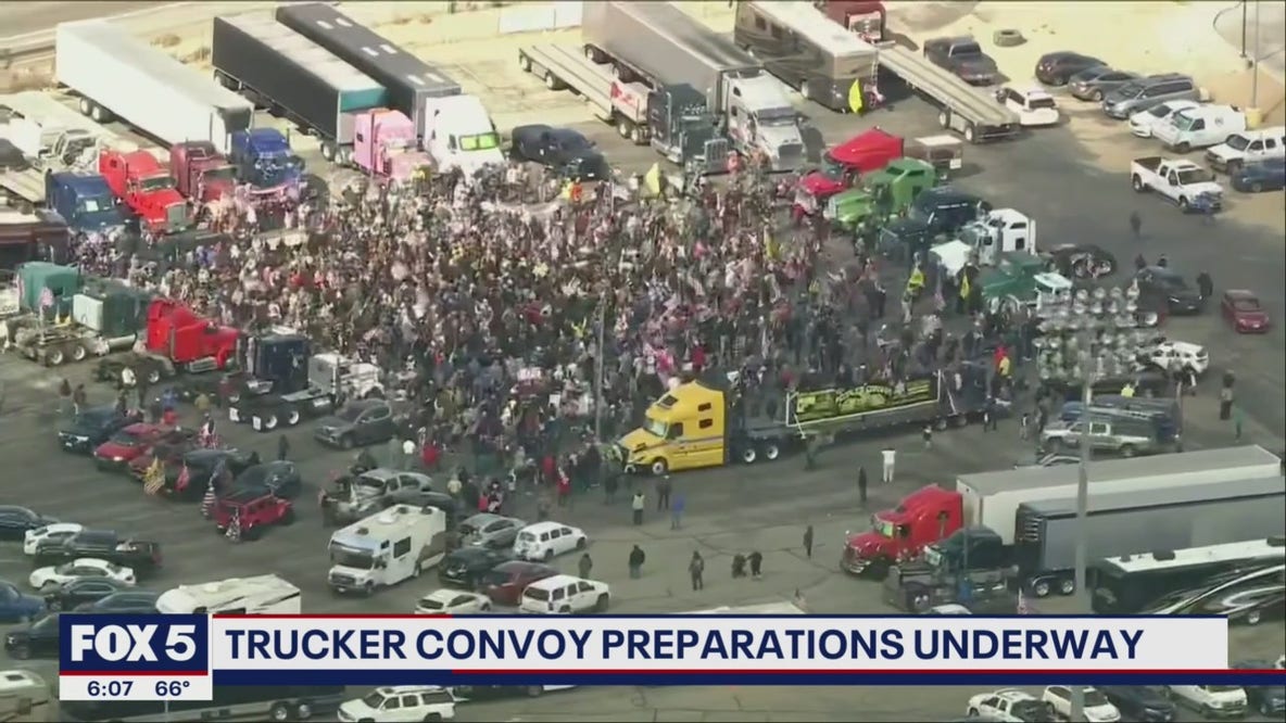 Trucker convoy preparations underway